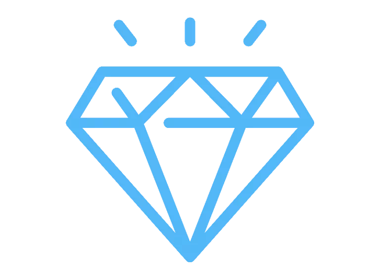 Ikona przedstawiająca diament